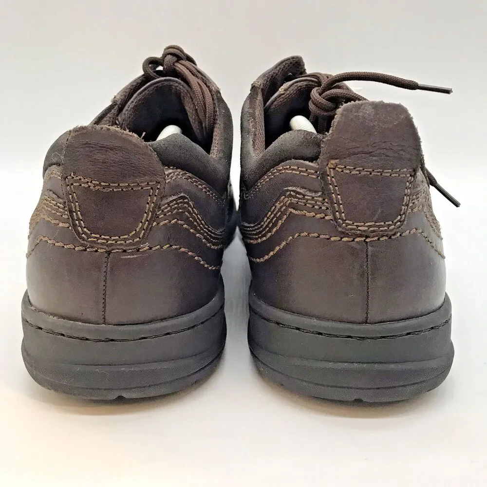 Dr. Scholl's Ames Derby Men's 13M Brown Leather Lace Up Work Casual Comfort Shoe